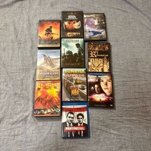 Collection of 10 Movie DVDs
